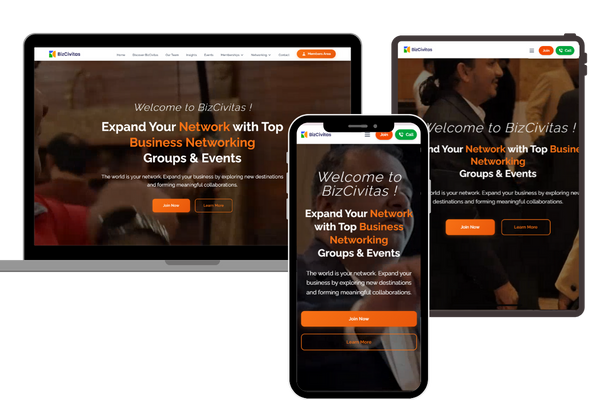 bizcivitas device responsive